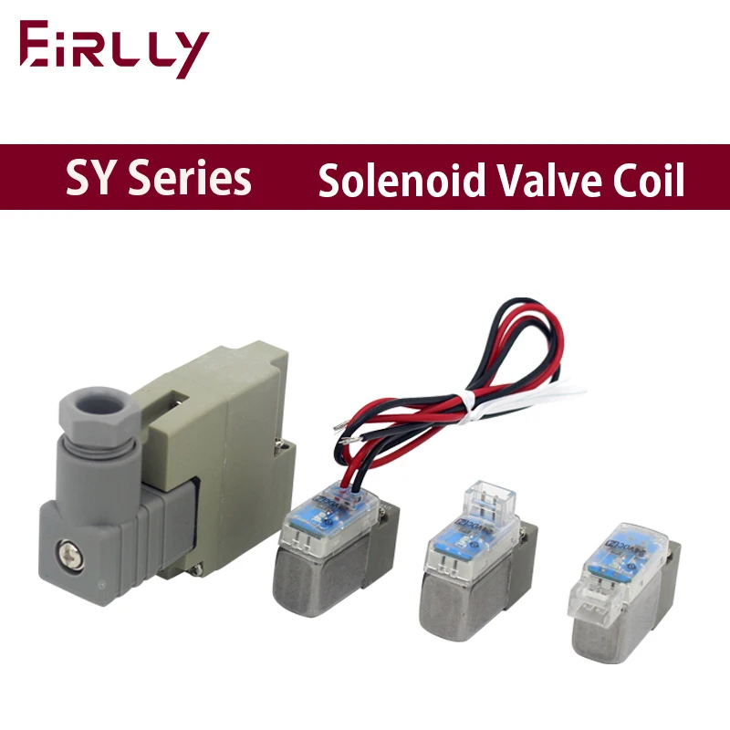 

SY Series Solenoid Valve Pilot Head Coil for SY5120-5LZD-01 SY3120-5GZD-M5 SY5120-5MZD-01 SY5120-5D-01