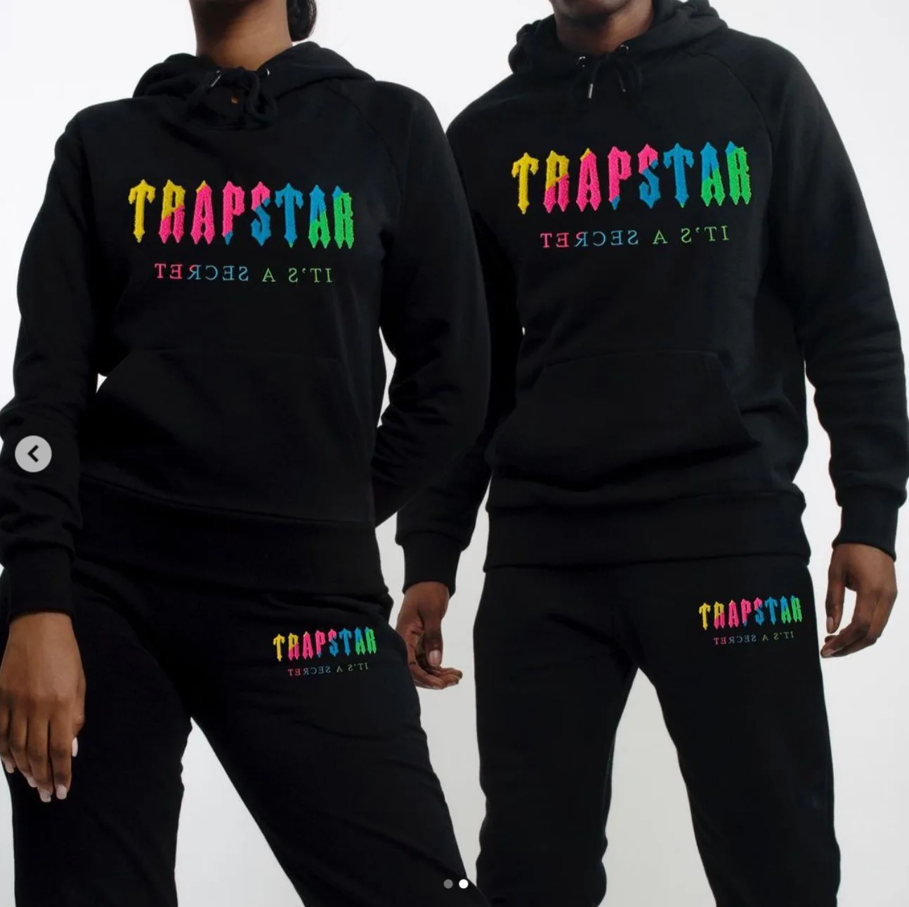 

Trapstar Tracksuit Hoodies+pants 1:1 High Quality Towel Embroidery Sweatshirt Cotton Warm Fleece Pullover Loose Sportswear Suit