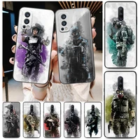 rainbow six siege art for oneplus 9 9r nord ce 2 n10 n100 8t 7t 6t 5t 8 7 6 pro plus 5g silicone phone case cover