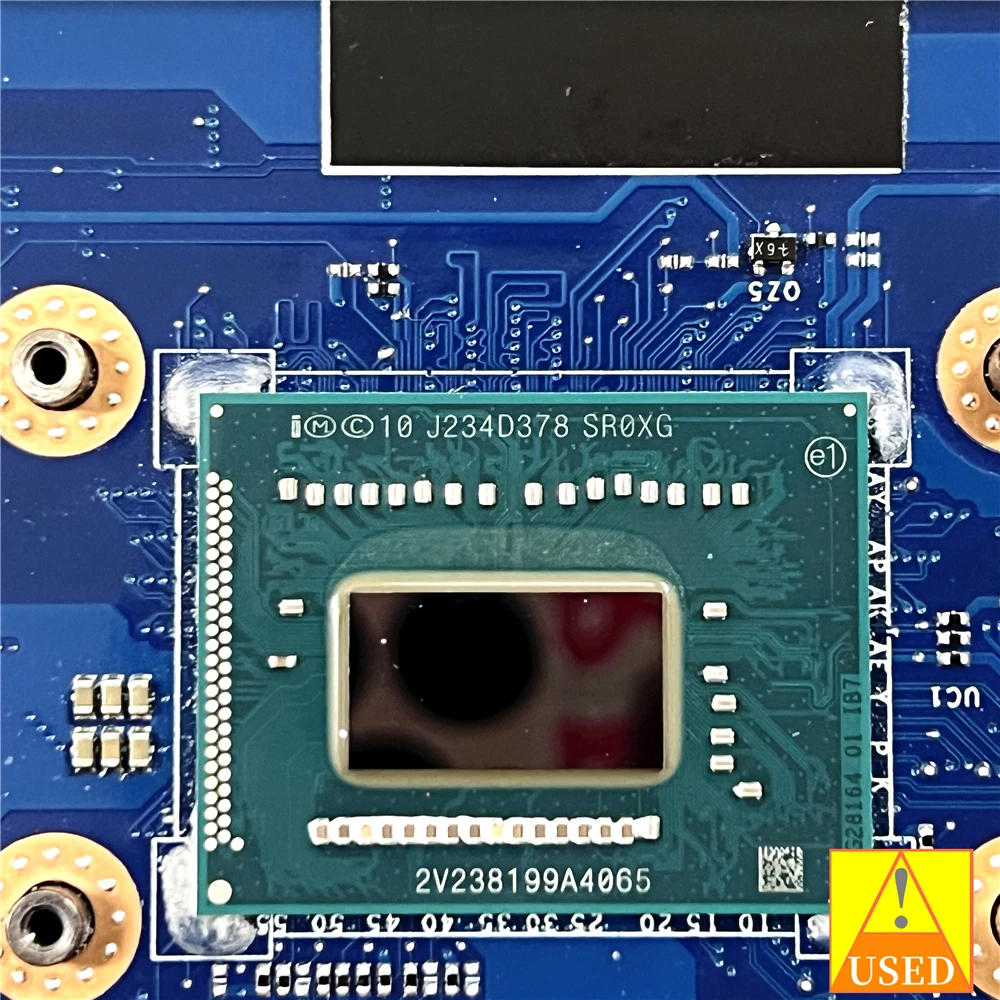 

Б/у материнская плата для ноутбука, Φ для DELL 3721 5721 SR0XG, товар полностью протестирован и работает идеально