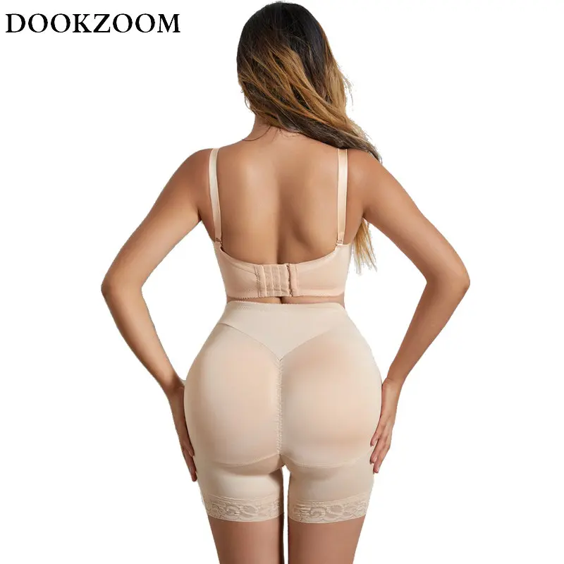 

Butt Lifter Shapewear Tummy Control Hip Pad Panties High Waist Shapping Buttocks Lingerie Lace Boyshort Body Shaper Women Panti