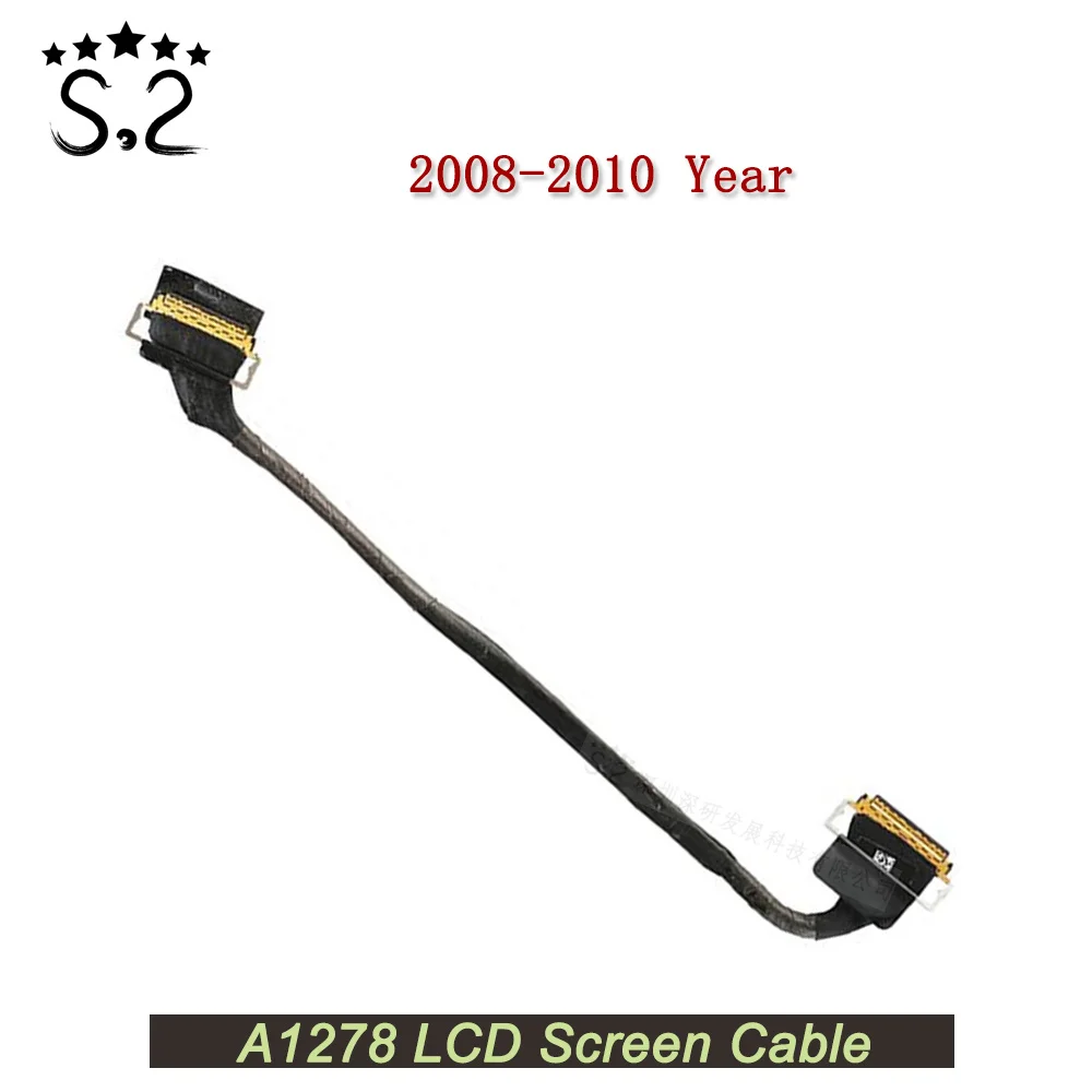 

Оригинальный ЖК-кабель A1278 для Macbook Pro 13,3, ЖК-дисплей со светодиодным дисплеем LVDs, гибкий кабель 2008 2009 2010 года
