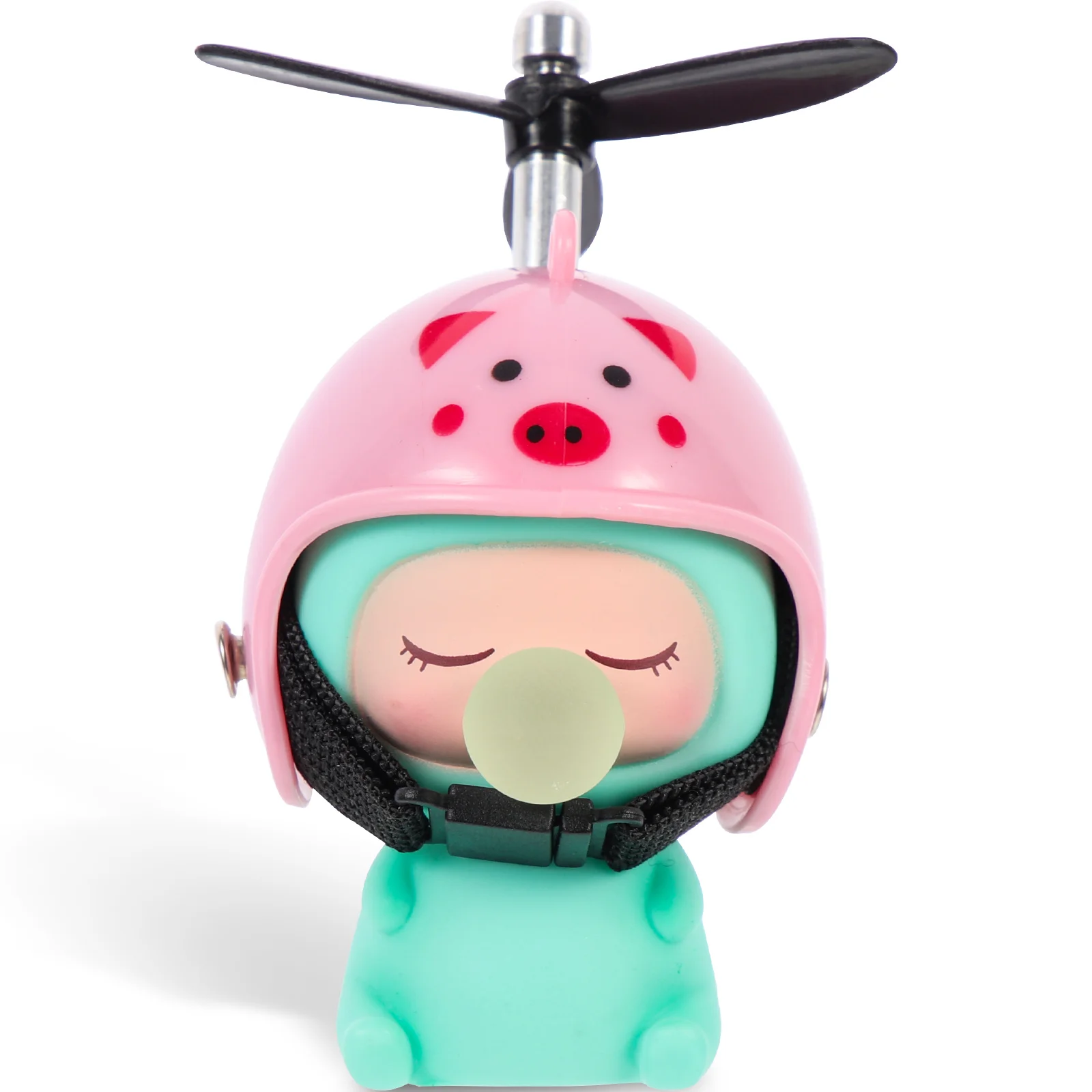 

Bike Ornament Kids Decor Decorative Accessory Essentials Motorbike Travel Car Decoration Accessories Propeller Bell Cartoon