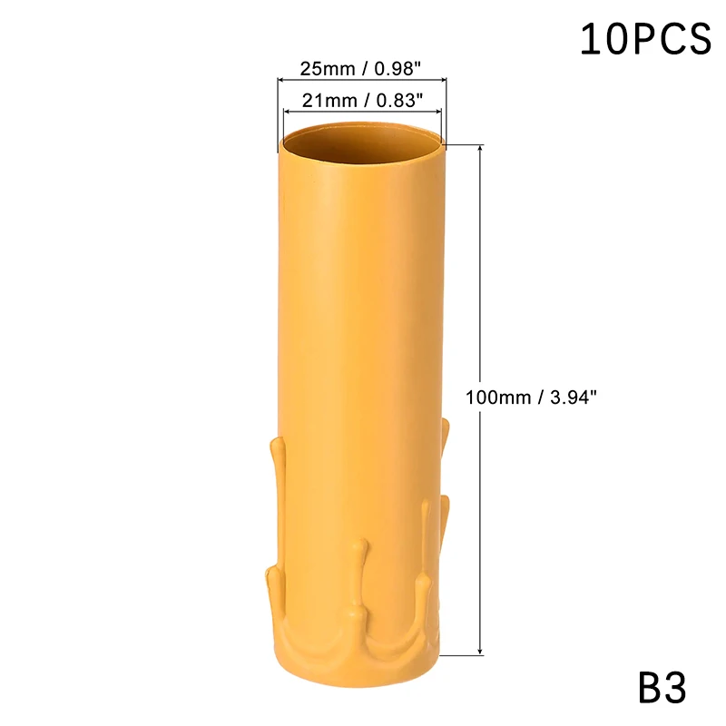 

Крышки для свечей E14, ZLinKJ, винтажный стиль, пластик, 10 шт.