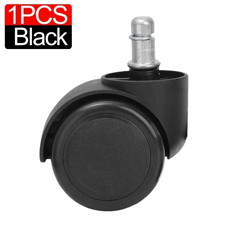 Универсальное колесо для стула, сменные мягкие бесшумные колесики для рабочего стула, сверхпрочные безопасные колесики