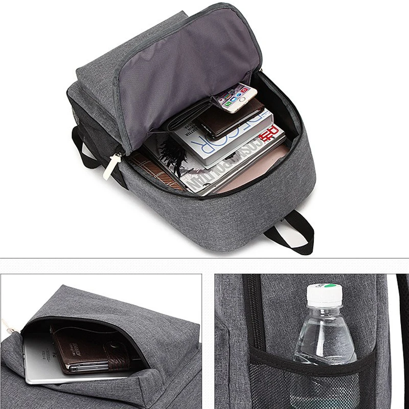 2023 new Oxford spinning shoulder computer bag fashion travel tourist backpack female student schoolbag simple
