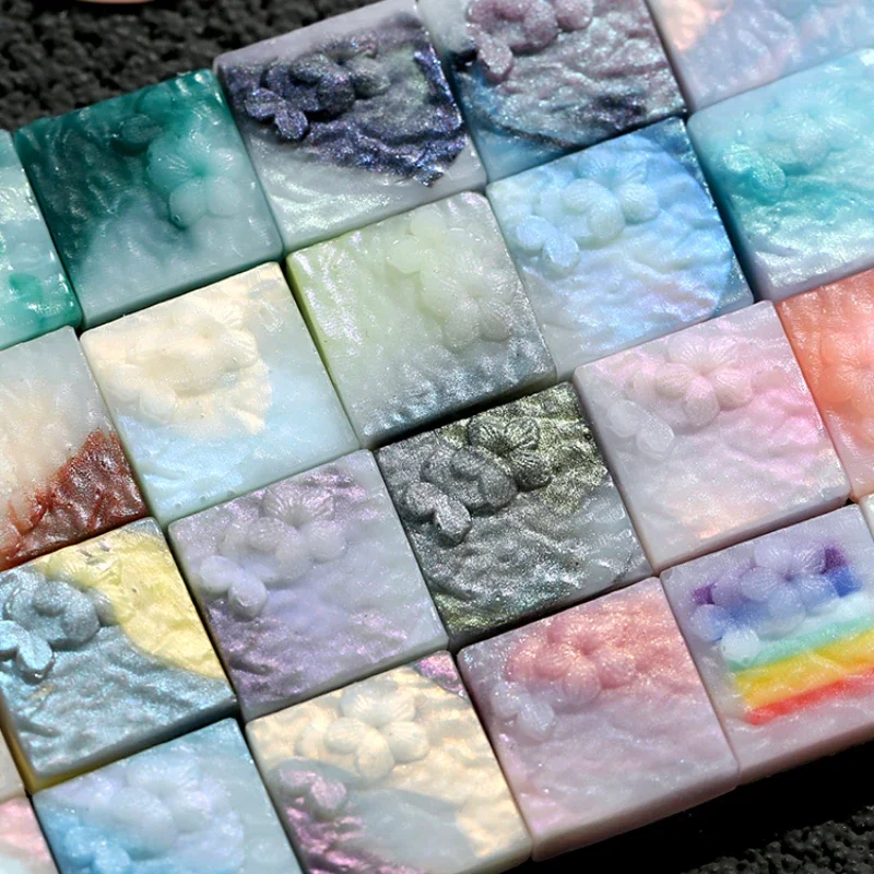 Оригинальный перламутровый воск для запечатывания частиц цвет материал Сделай