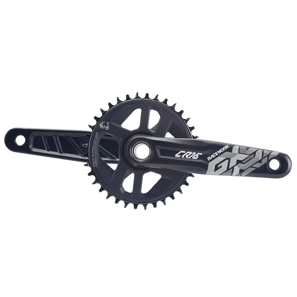 

RACEWORK GX Crankset Mtb Monoplate Cranks Arms For Bicycle Integrated Candle Pe 1 Crown Mountain Bike Connecting Rods 12 Speed