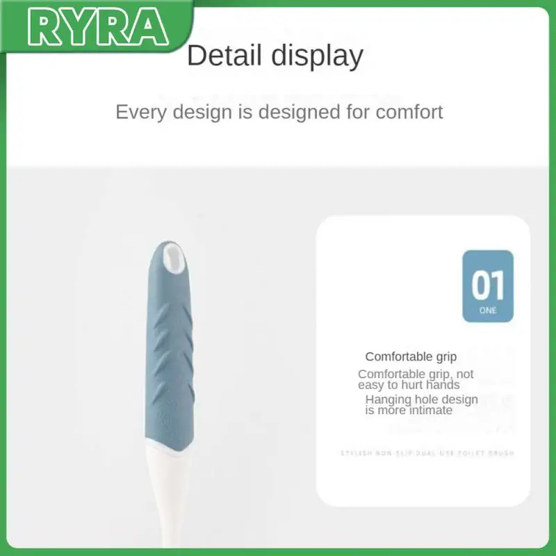 

Европейская щетка для туалета, двусторонняя щетка для быстрой сушки, с основанием, принадлежности для ванной комнаты, не скользит