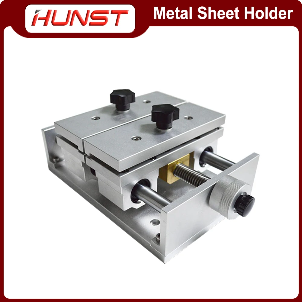HUNST Fixture Worktable for Laser Marking Cutting Engraving Machine Gold Silver Metal Ceramics Clamp Table Thin Foil Holde