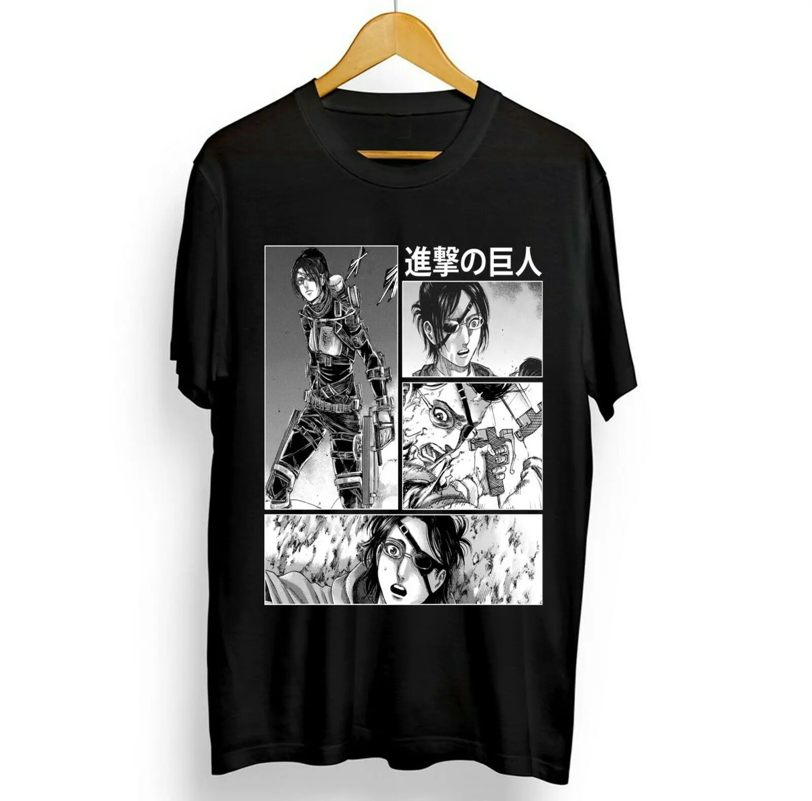 

Hange Zoe Attack on Titan AOTAnimeManga Levi Eren Season 4 new shirt