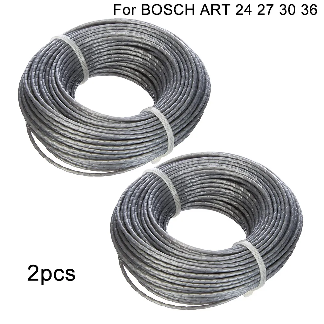 

2 шт., катушка для триммера BOSCH ART 24 27 30 36 Li 48m 1,65 мм F016800462