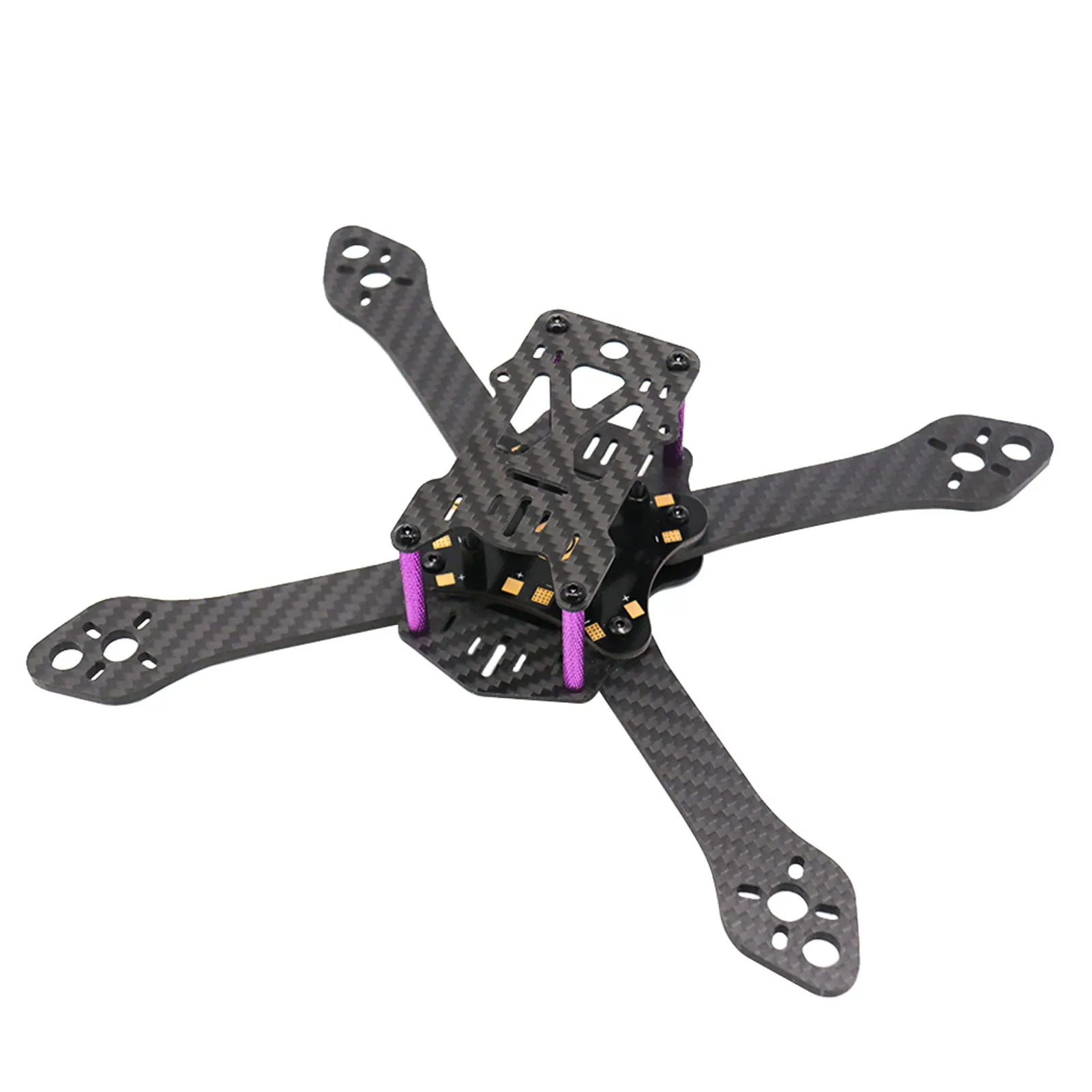 

DIY 5inch Full Carbon Fiber Body Spared Easy Install 220mm Accessories Drone Frame Remote Control Compatible For DJI FPV Combo