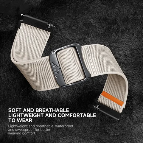 Нейлоновый ремешок для Samsung Galaxy Watch 7 6 5 4  Huawei Watch GT5 3 4 Pro