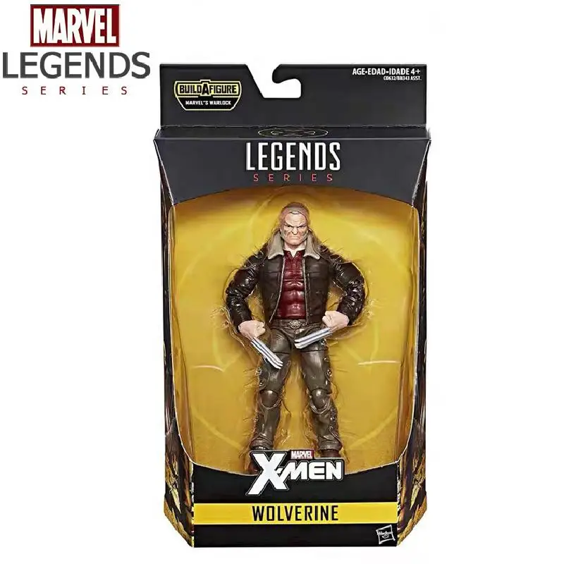 

Marvel Legends X-men Wolverine Action Figure 6 Inch Elderly Wolverine Logan Movable Model Statue Toys Collection Gifts Ornament