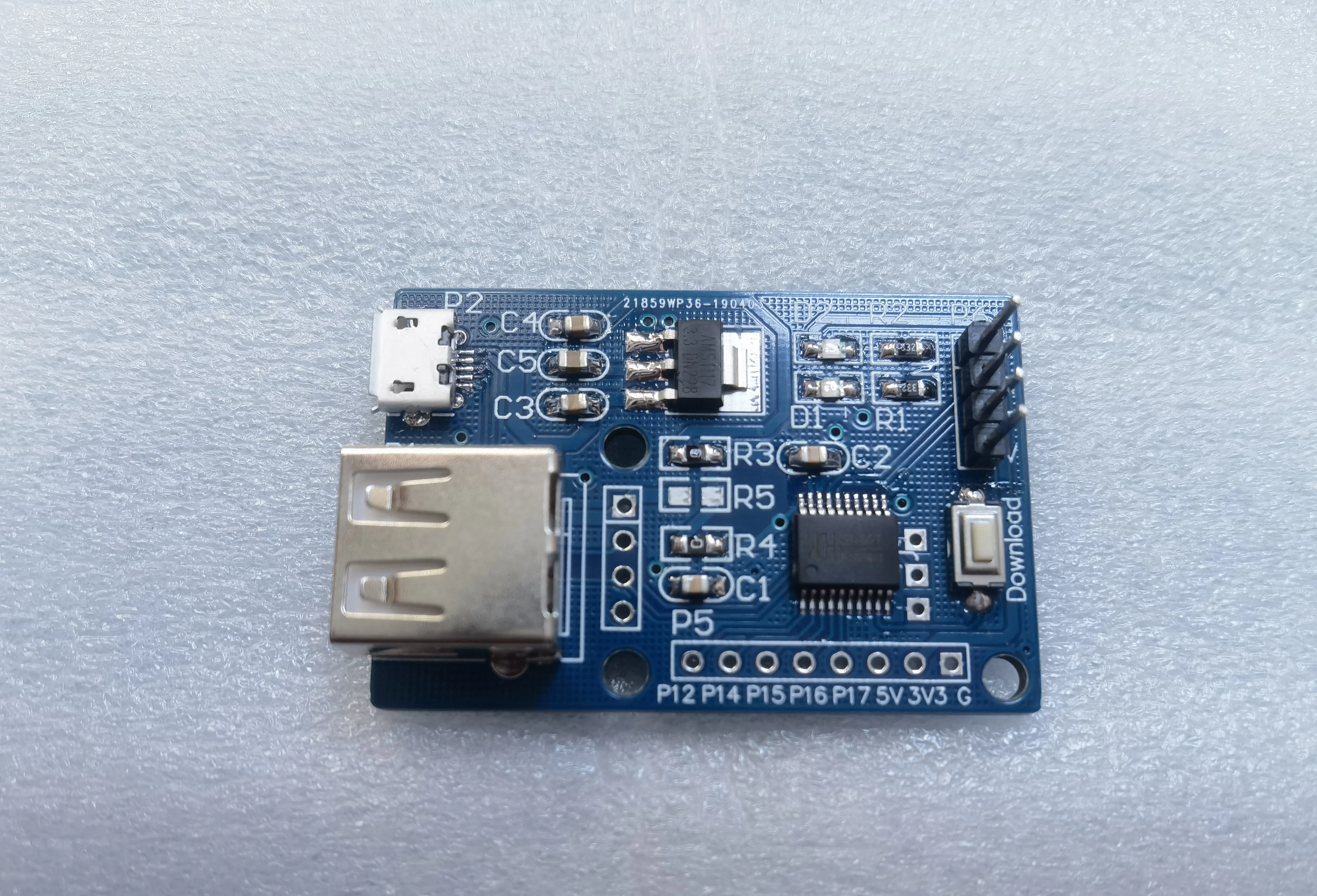 USB CH559 CH559T настольное табло хост/устройство