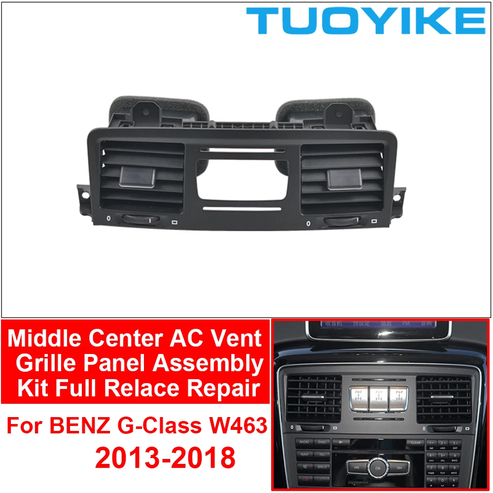 

Автомобильная решетка для вентиляционного отверстия средней левой и правой панели кондиционера, панель для Mercedes BENZ G-Class W463 G350 G500 G55 2004-2018