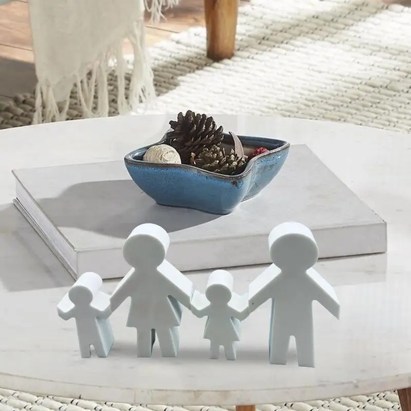 Формы для свечей силиконовые фигурки семьи форма литья эпоксидной смолы формы