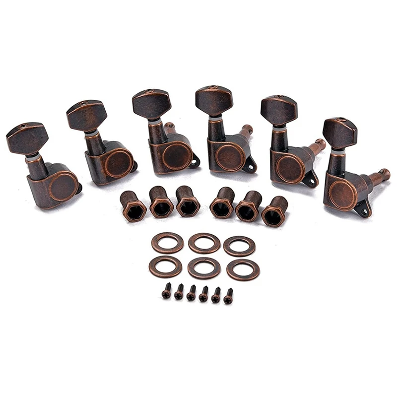 

Guitar Tuning Pegs, 6R Machine Head Guitar Tuners Tuning Keys For Acoustic, Electric Guitar Musician Instrument