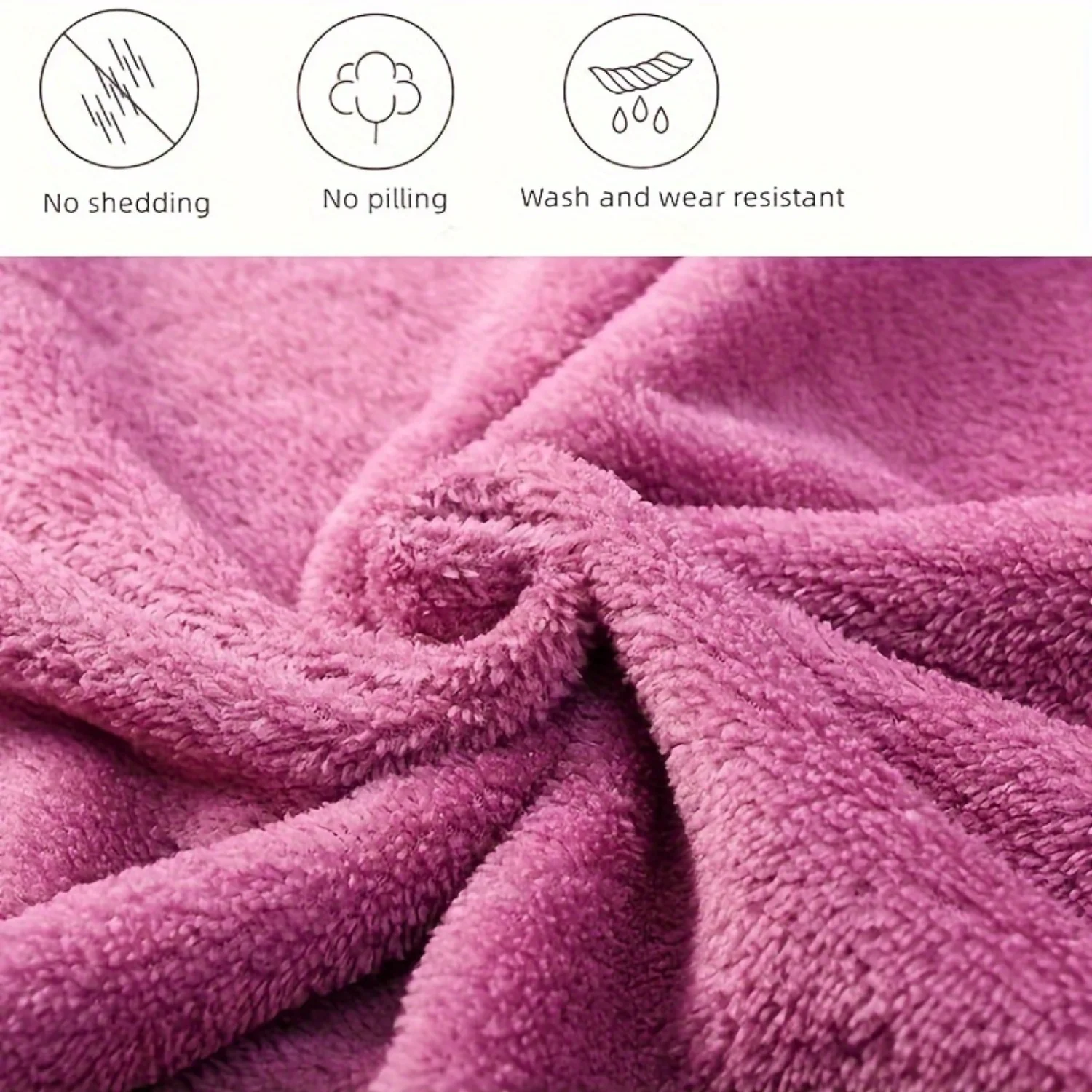 Ultra-Fast Quick Dry Wearable Bath Towel Wrap - Absorbent Soft Microfiber Adjustable Straps Lavender Color