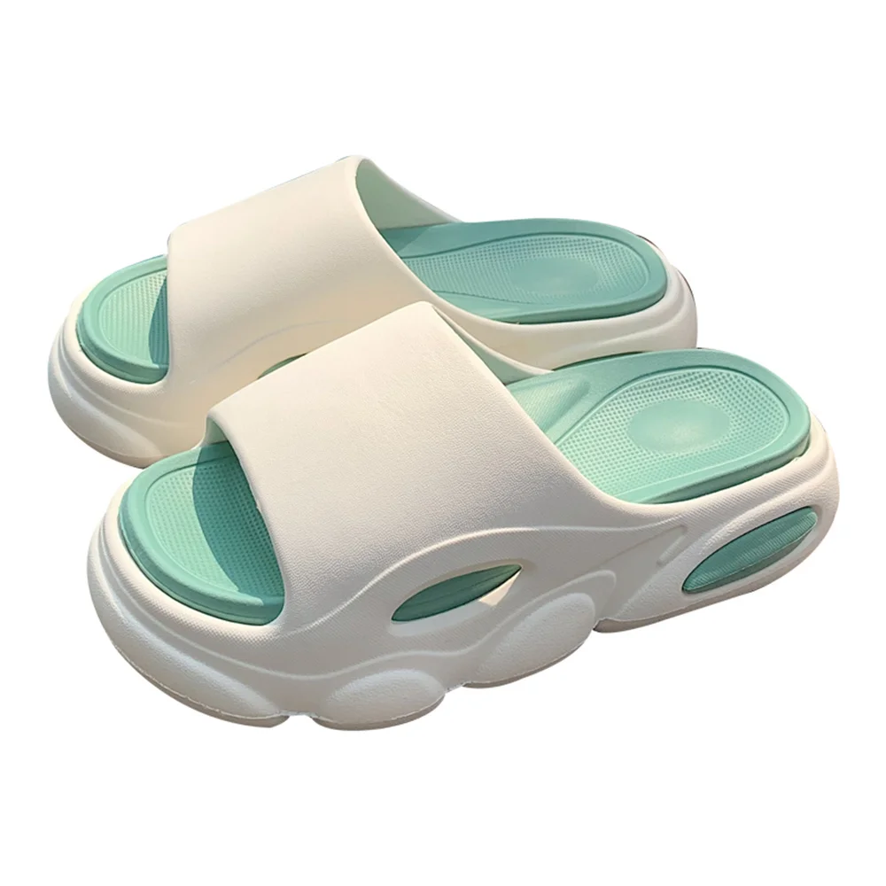 2023 Ins EVA Women Slippers For Couples Summer Outdoor Slippers Man Soft 4cm Thick Sole Sandals Flip Flops