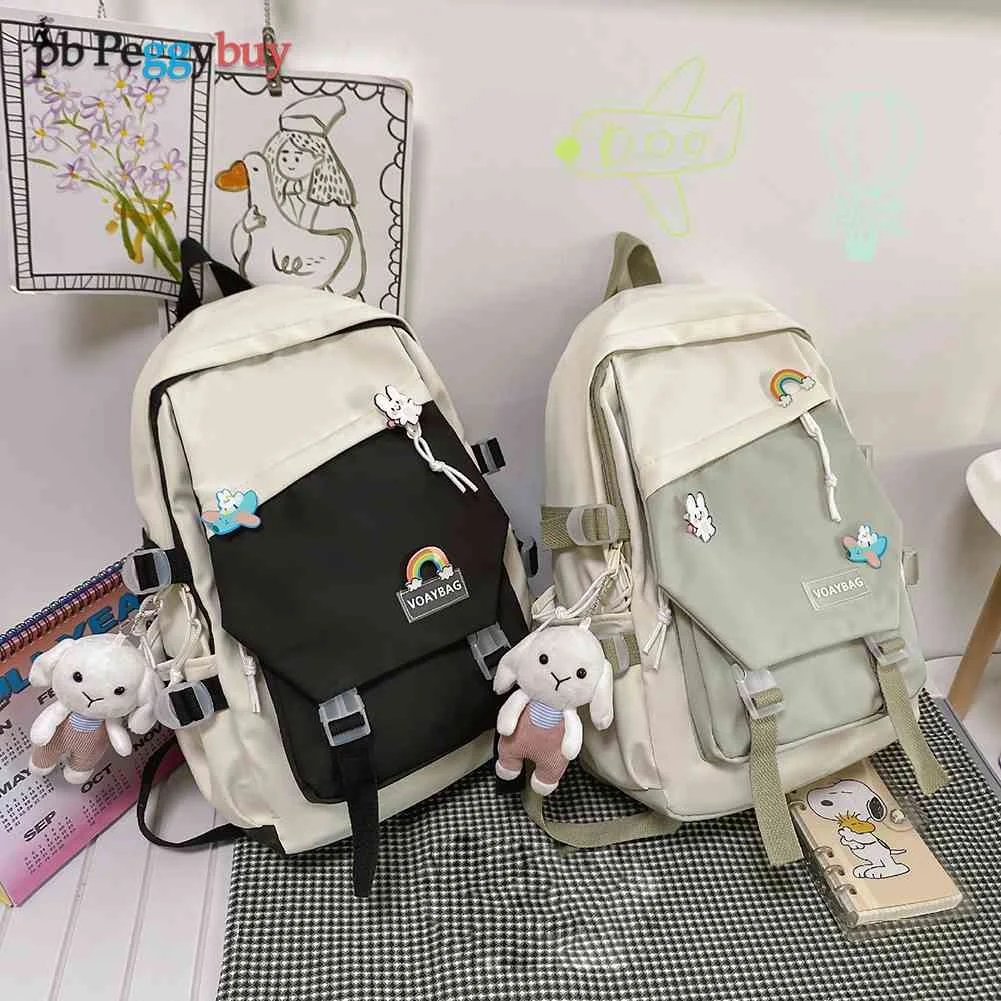 

Рюкзак женский, большой, с несколькими карманами, для подростков