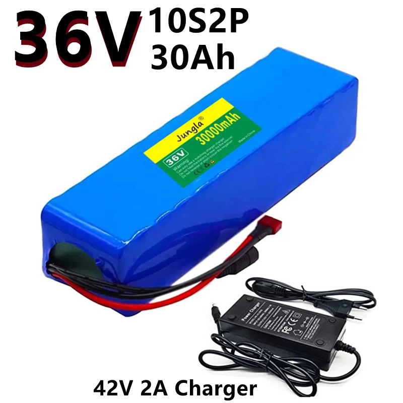 

10S2P 36 в 30 Ач батарея для электровелосипеда Accu 18650 литий-ионная батарея 500 Вт Высокая мощность в емкости 42 в мотоциклетный скутер