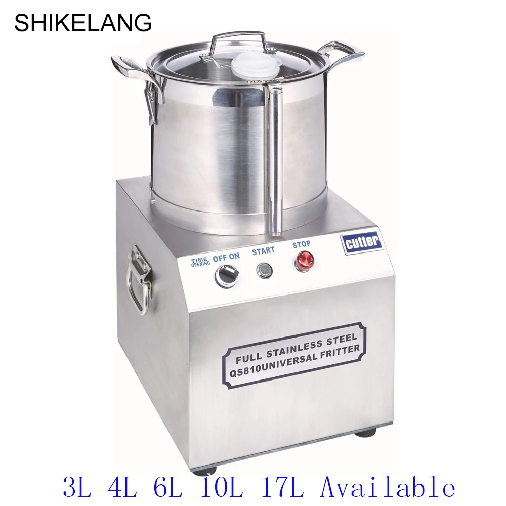 

4/6/10/17L Multifunctional Commercial Electric Food Chopper Machine Meat Grinder Garlic Vegetable Cutter For Kitchen Equipment