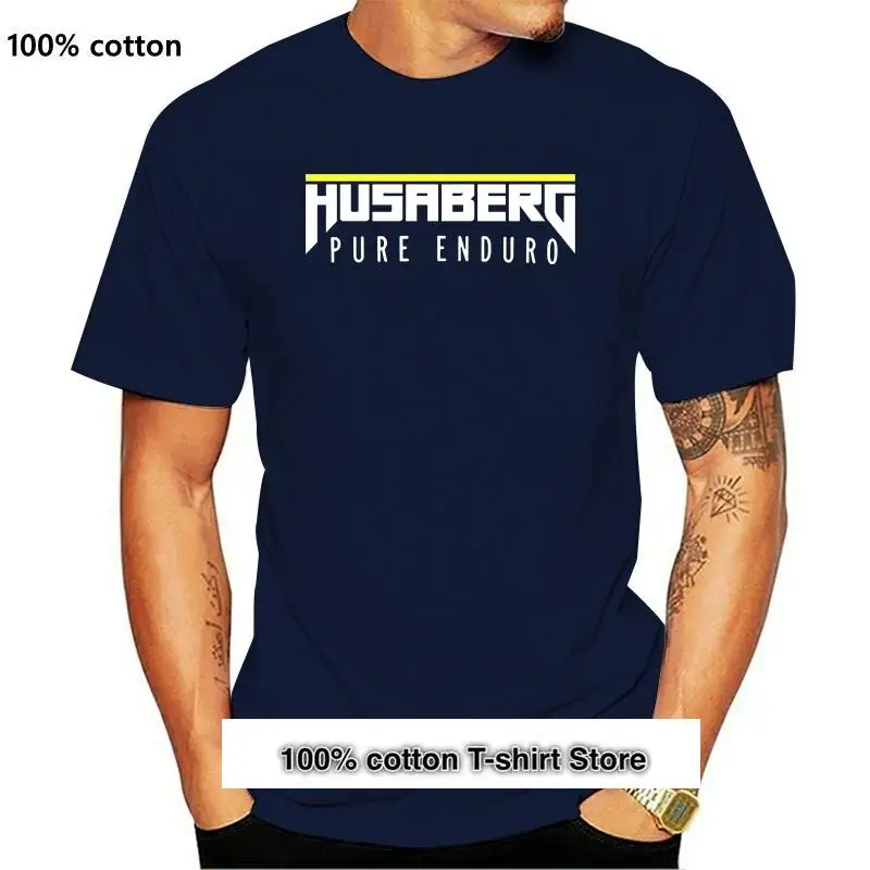 

Camiseta clásica Husaberg para hombre y mujer, camisa básica de manga corta con logotipo impreso, Tops geniales