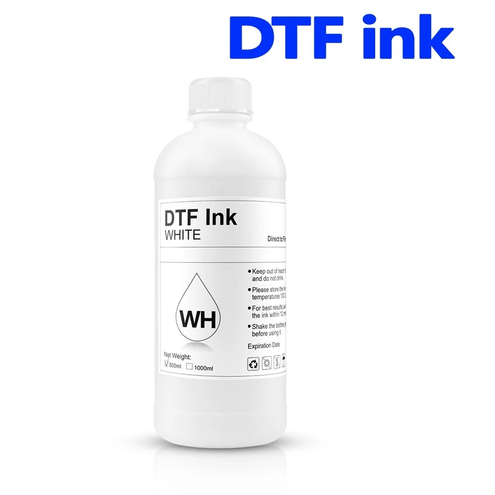 

Чернила DTF белые для принтера Epson L1800 L800 L805 I3200 500 7880 1390