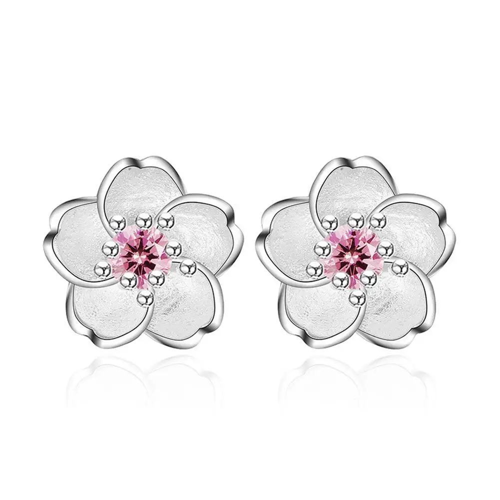 

Женские серьги-гвоздики из серебра 925 пробы