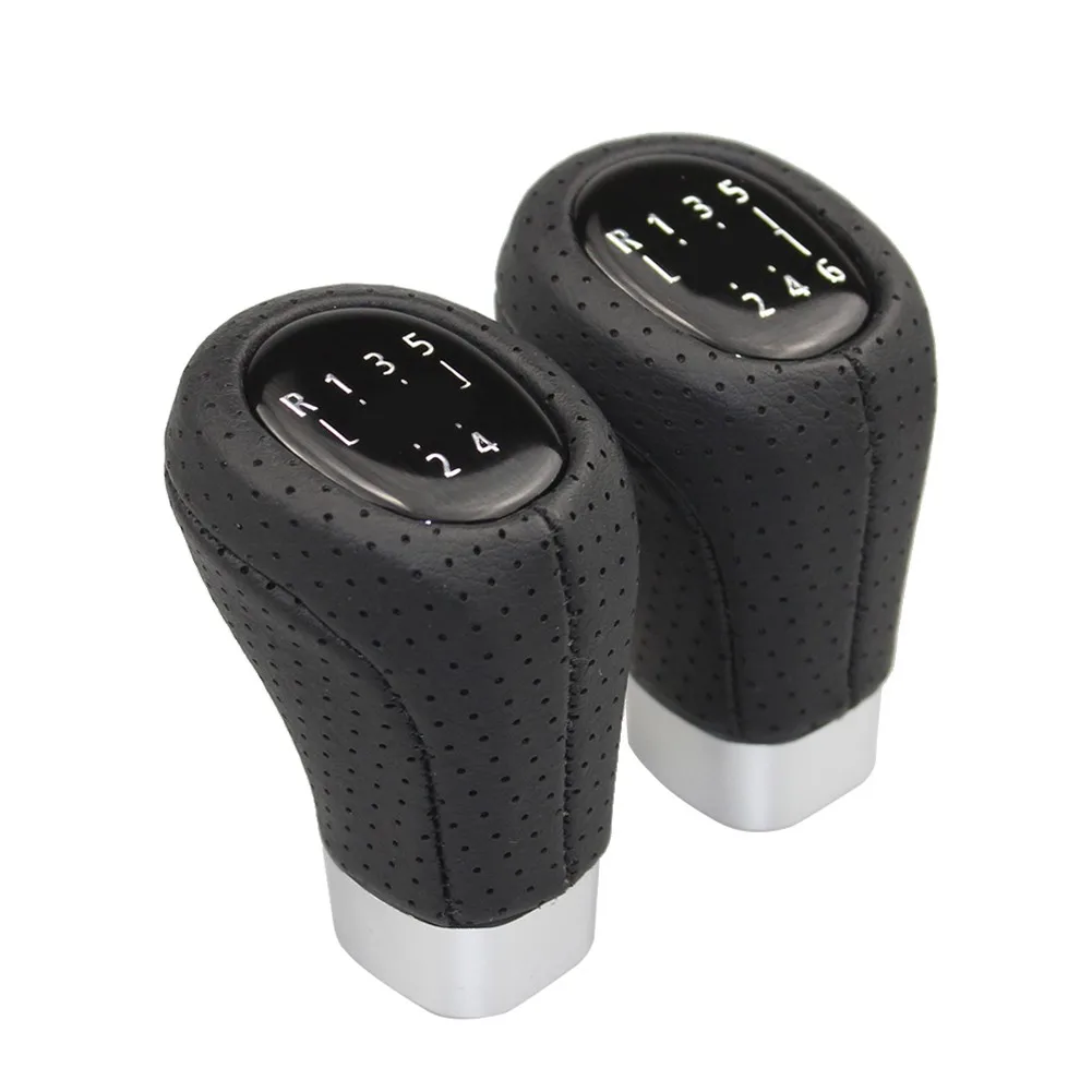 

Durable Useful Car Gear Shift Lever Handball Car Gear Shifter Replacement Strong 100g Leather+plastic Mainly Black