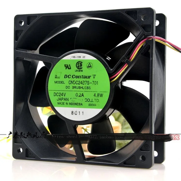 

Новый оригинальный Φ 24V 0.2A 4,8 W инверторный вентилятор