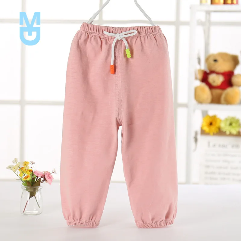 

Новинка, детские летние шаровары ярких цветов для мальчиков и девочек 12M-5T, мягкие бамбуковые хлопковые шаровары, свободные брюки, детские ш...