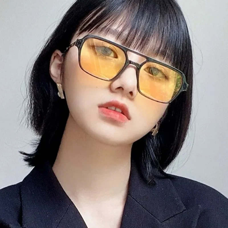 Солнцезащитные очки в винтажном стиле для мужчин и женщин простые удобные