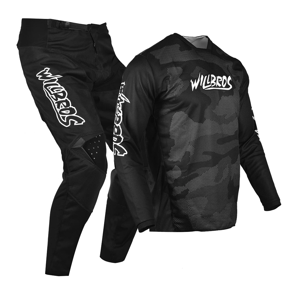 180-комплект Oktiv Trev Gear Set для мотокросса трикотажные штаны Willbros MX BMX DH наряд