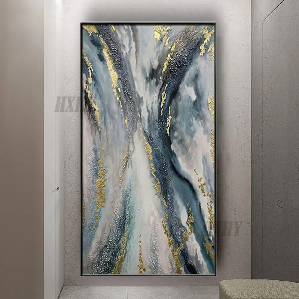 

Hand-Painted Oil Painting Modern Life Art On Canvas Abstract Landscape Paintings Gritty Texture Wall Image For Living Room Decor