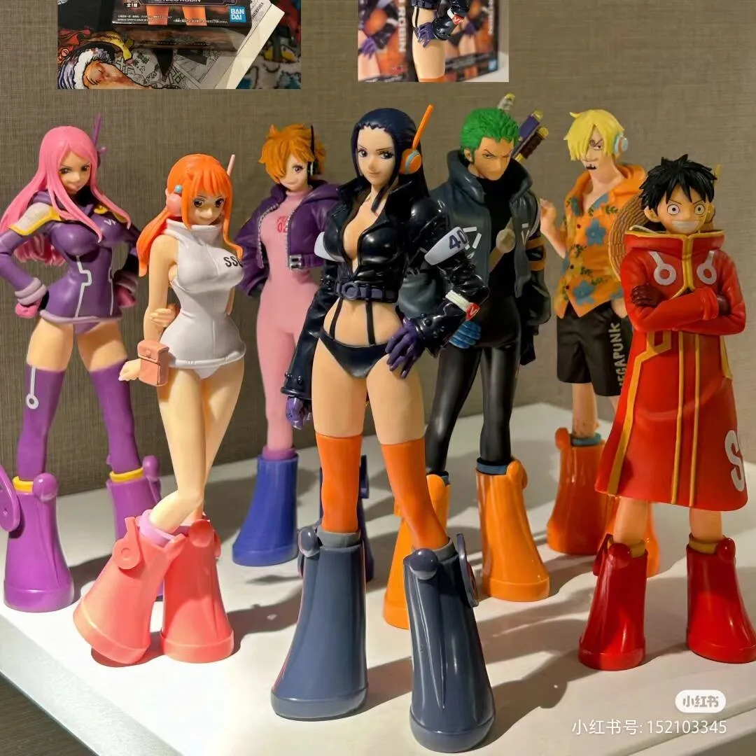 Оригинальная фигурка Bandai Dxf из серии Grandline Roronoa Зоро Луффи Sanji Egghead Nami аниме ПВХ