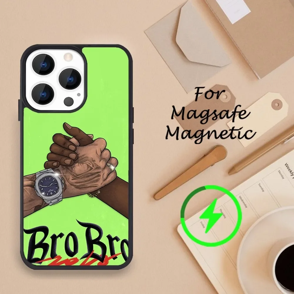 Чехол для телефона Rapper Z-Zola iPhone 11 12 13 14 15 Pro Max Plus Mini X Magsafe Magnetic