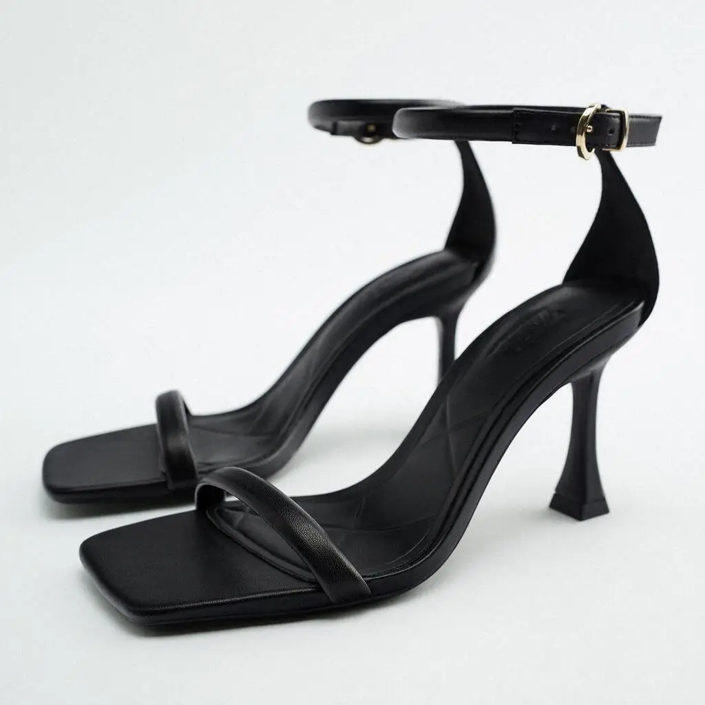 

Women Med Heel Sandal Elegant Ladies Slipper sandalias mujer Size 41