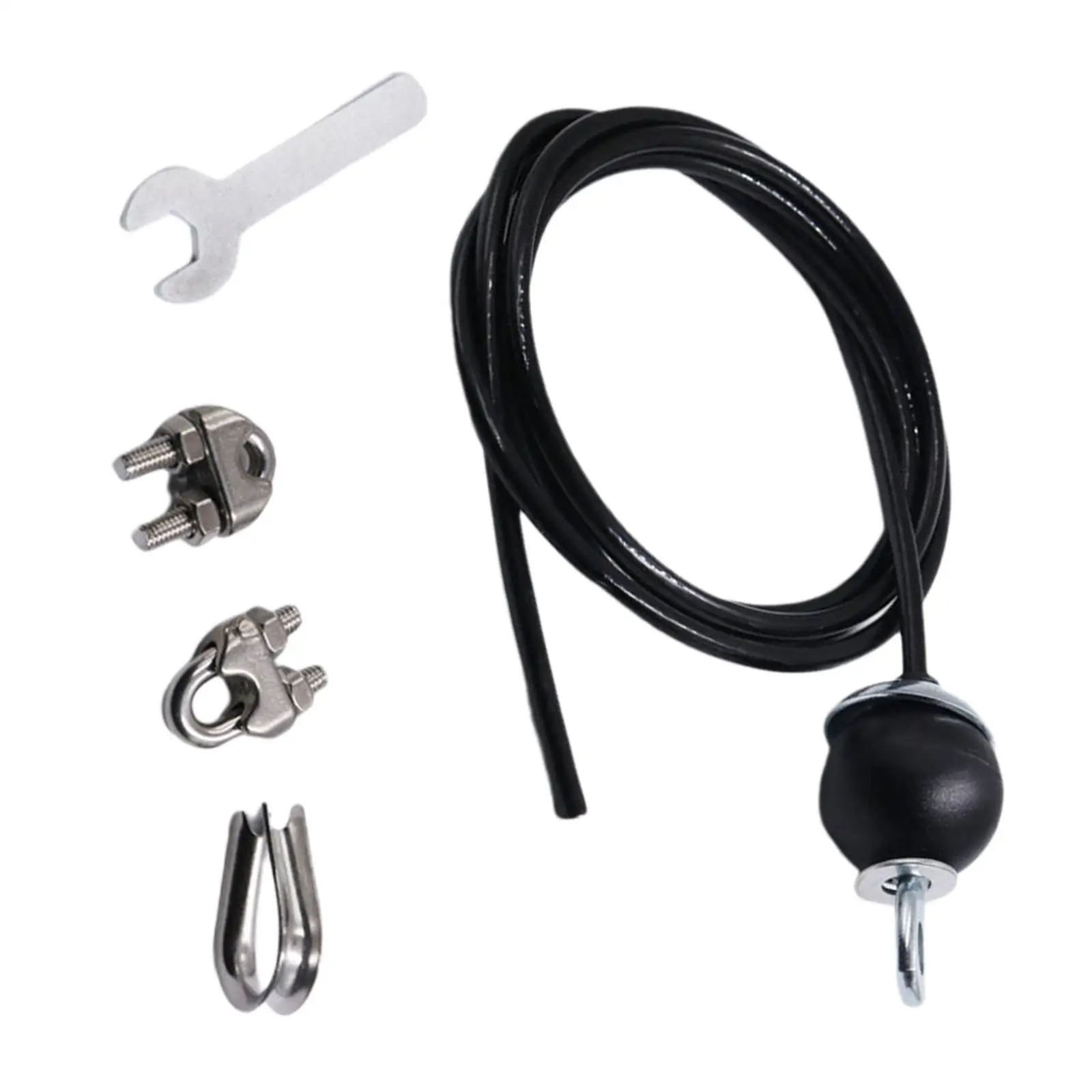 

3.5M Steel Wire Rope Heavy Duty Pulley Cable LAT Pulldown Cable Replacement Fitness for Machine Pulley System