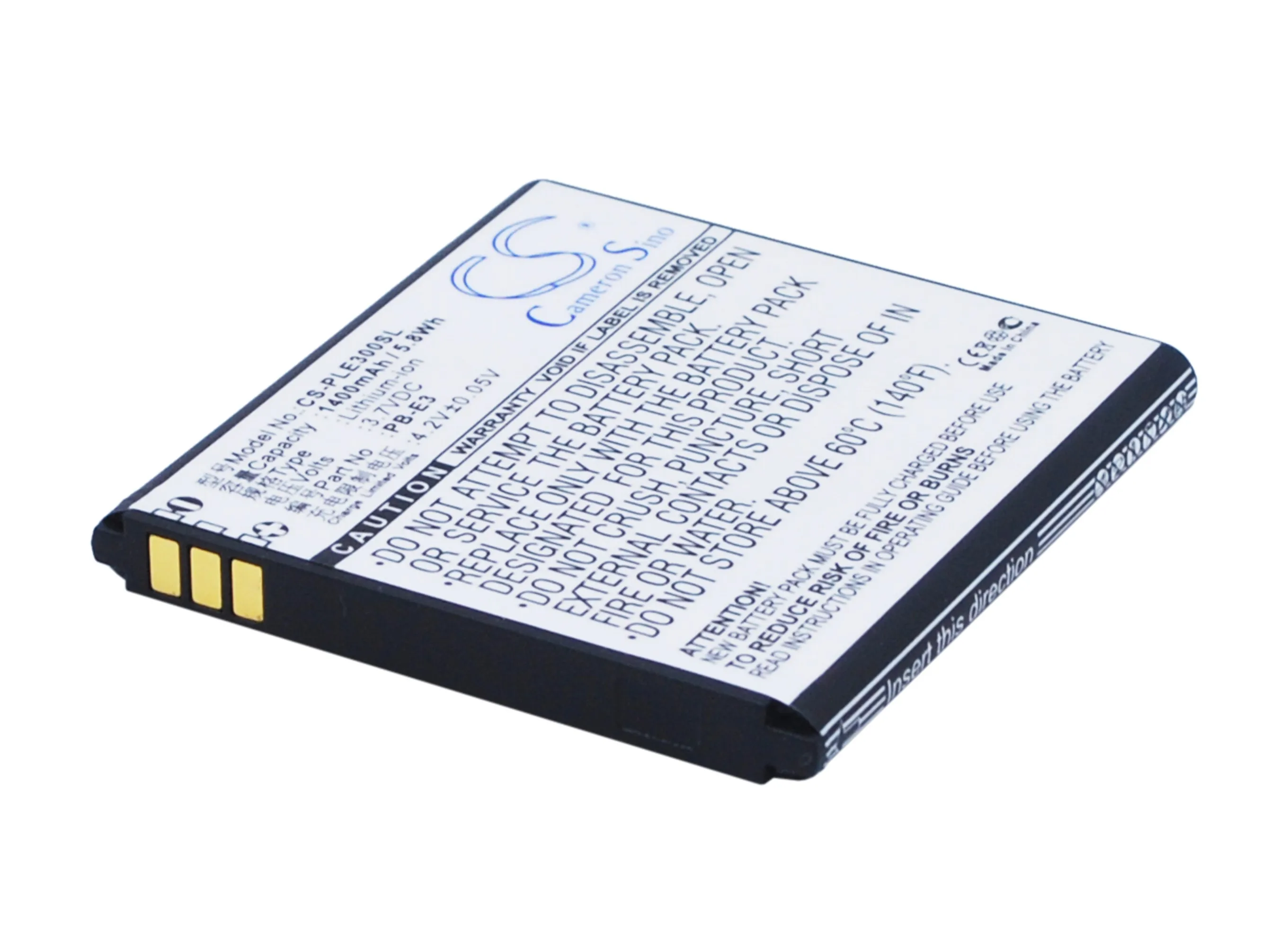 

CS 1400mAh / 5.8Wh battery for POLE E3 PB-E3