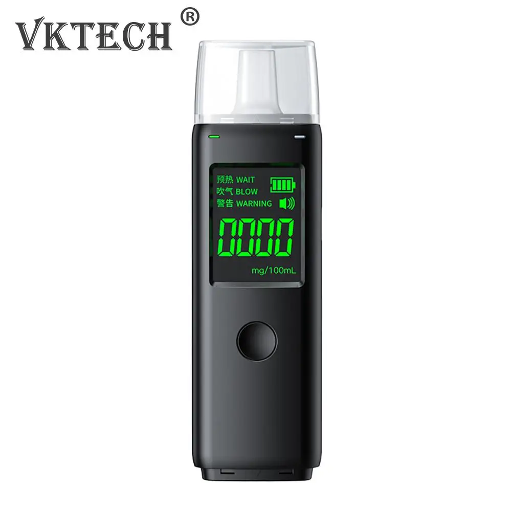 

Professional Accuracy Portable Breath Alcohol Tester Breathalyzer Analyzer Test