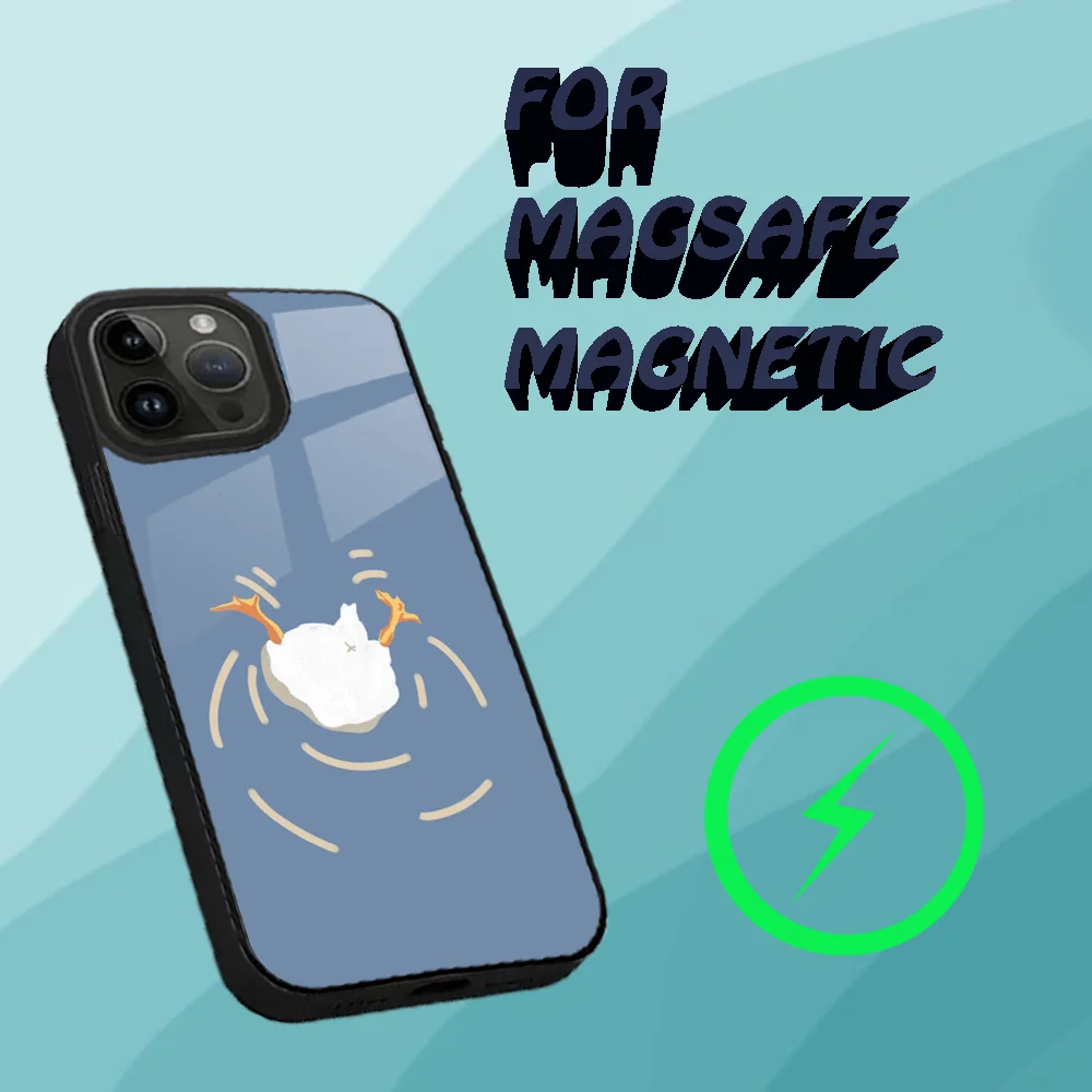 U-образный игровой чехол для телефона G-Goose iPhone 16 15 14 13 12 11 Plus Pro Max Mini Magsafe магнитная