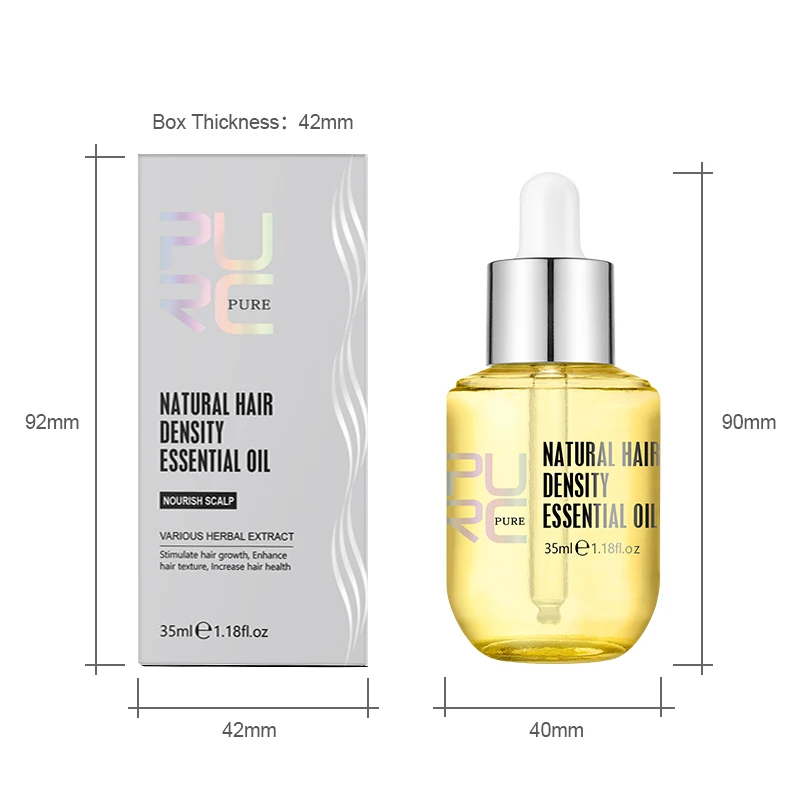 

35ml PURC Hair Oil for Fast Hair Growth Ginger Essence Hair Growth Products Hair Growth Serum Hair Growth Oil Hair Products