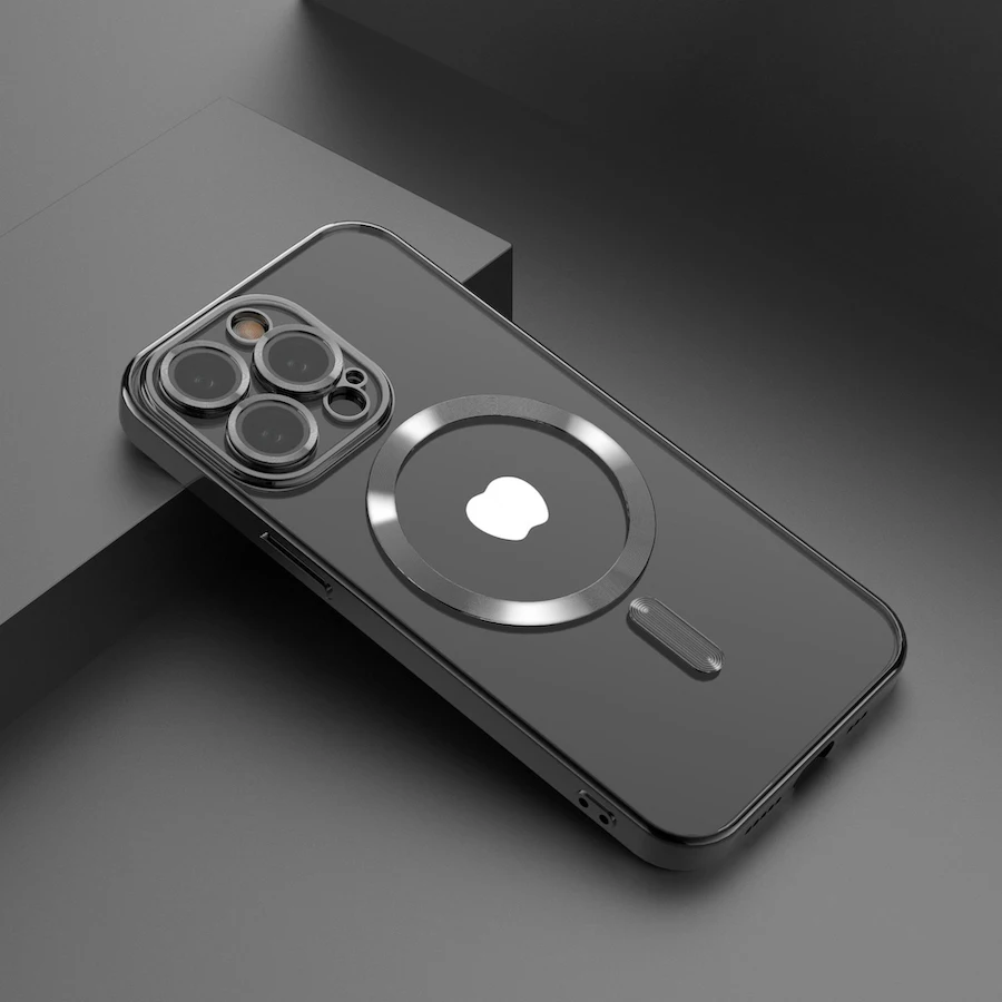 

Модный симпатичный защитный чехол для объектива Magsafe для iPhone 14 13 12 11 Pro Max, силиконовый Беспроводной магнитный чехол для камеры