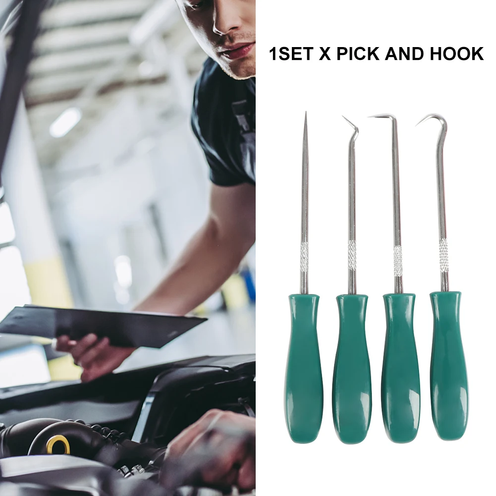 

4PCS/Set O Ring Oil Seal Gasket Puller Remover Auto Car Pick And Hook Set Automotive Tools Durable Car Remover Tool Set
