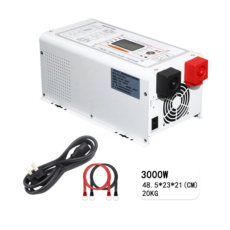 

Hot Sale 12V/24V/48V/60V To 110V/220V 1000W/1500W/2000W/3000W/5000W/6000W/7000W/8000W Pure Sine Wave UPS Power Inverter