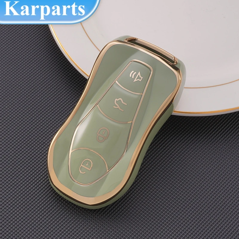 

TPU Car Key Case Cover for Geely Tugella EPro Emgrand L S GS GL EV RS Coolray Atlas Pro Proton X7 Geometry A C EX3 Geely GC9 Rin