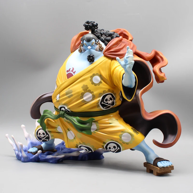 Мультяшная Слитная Аниме Фигурка джимбэй шибукай ПВХ Модель статуя настольное